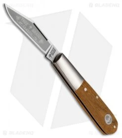 Boker Barlow Pocket Knife 3.25" Whiskey Barrel Wood (110493TWB)