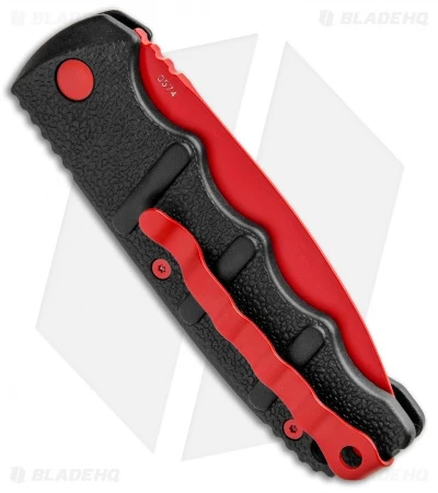 Boker Black Widow Kalashnikov Dagger Automatic Knife (3.25" Red D2) - Image 3