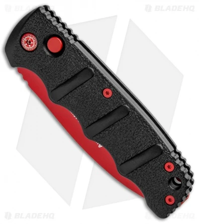 Boker Black Widow Kalashnikov Dagger Automatic Knife (3.25" Red D2) - Image 2