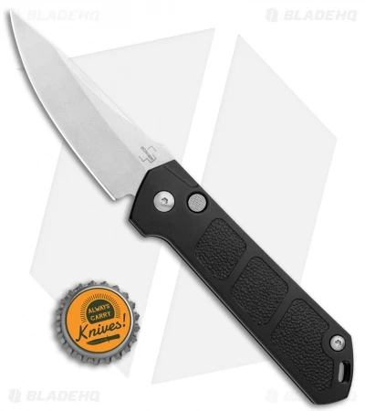 Boker Burnley Kihon Drop Point Automatic Knife (3.25" Stonewash) - Image 4