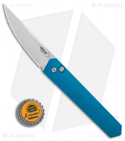 Boker Burnley Kwaiken Automatic Knife Blue (3.5" Stonewash) 06EX299SOI Pro-Tech - Image 4