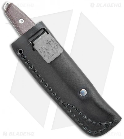 Boker Daily Knives AK1 Drop Point Fixed Blade Knife Brown Micarta (3" Satin) - Image 3