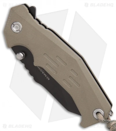 Boker Magnum Dune Buggy Liner Lock Knife Brown G-10 (3.5" Black) 01SC360 - Image 3
