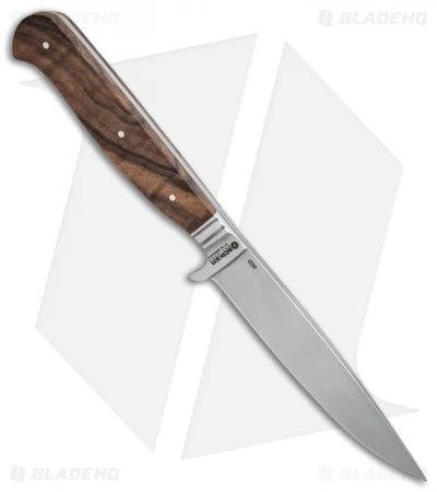 Boker Jager Gold Nicker 11 Fixed Blade Knife Walnut Wood (4.4" Satin) 121534 - Image 2