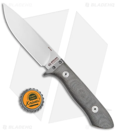 Boker Magnum Collection 2022 Efros Fixed Blade Knife Green Burlap Micarta (4.7") - Image 4