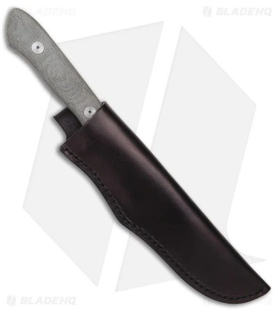 Boker Magnum Collection 2022 Efros Fixed Blade Knife Green Burlap Micarta (4.7") - Image 3