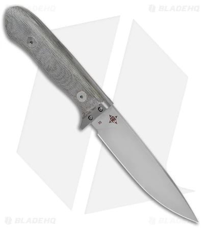Boker Magnum Collection 2022 Efros Fixed Blade Knife Green Burlap Micarta (4.7") - Image 2