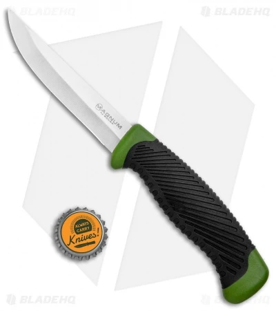 Boker Magnum Falun Fixed Blade Knife Green Synthetic (3.9" Satin) 02RY103 - Image 4
