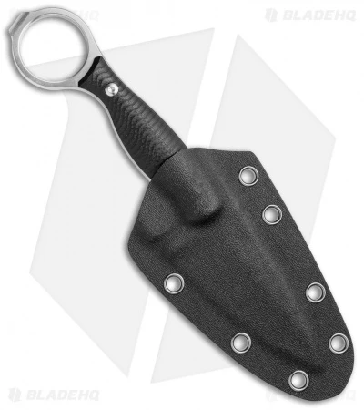 Boker Plus Accomplice Fixed Blade Knife Black G-10 (3.1" Satin) - Image 3