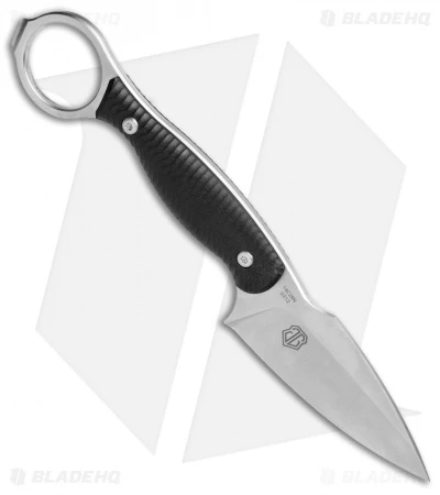 Boker Plus Accomplice Fixed Blade Knife Black G-10 (3.1" Satin) - Image 2