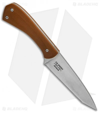 Boker Plus GoBag Fixed Blade Knife Brown G-10 (3.6" Satin) 02BO009 - Image 2