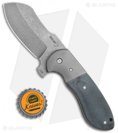 Boker Plus Impetus Flipper Knife (3.25" Stonewash) Burchtree Bladeworks 01BO720 - Image 4