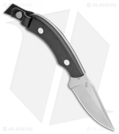 Boker Plus J-Bite Knife Fixed Blade Black G-10 (3.375" Satin) 02BO046 - Image 3