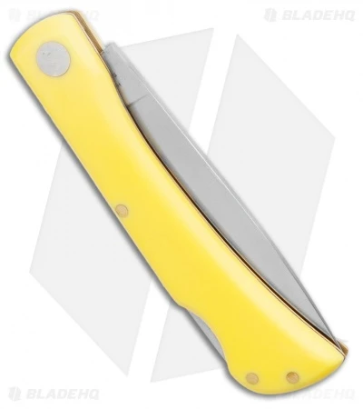Boker Plus Justin Rangebuster Junior 2.0 Lockback Yellow Poly (3" Satin) - Image 3
