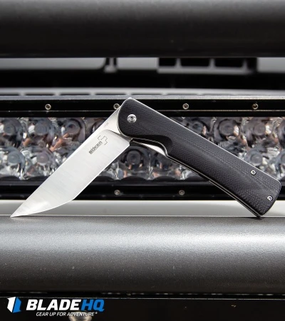 Boker Plus Komusubi Liner Lock Knife Black G-10 (3.75" Satin) 01BO258 - Image 5