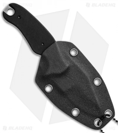 Boker Plus Tac-Neck Fixed Blade Neck Knife Black G-10 (2.6" Satin) 02BO006 - Image 3
