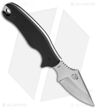Boker Plus Tac-Neck Fixed Blade Neck Knife Black G-10 (2.6" Satin) 02BO006 - Image 2