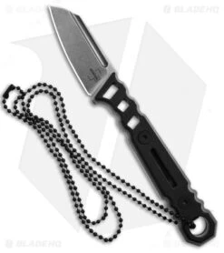 Boker Plus Ylvi Fixed Blade Knife Black G-10 (2.3" SW) 02BO038