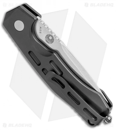 Boker Thunder Storm Automatic Knife Black (2.875" Satin AUS-8) - Image 3