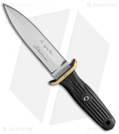 Boker Applegate-Fairbairn Boot Knife Black Delrin (4.75" Satin) 120546