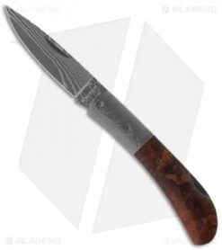 Boker Magnum Quincewood Lockback Knife (2.5" Damascus) 01MB550DAM