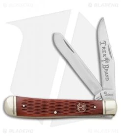 Boker Red Shield Trapper Pocket Knife 4.125" BO110754