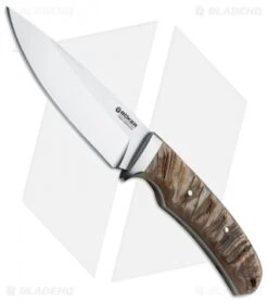 Boker Savannah Fixed Blade Knife Ram Horn (4.625" Satin) 120720